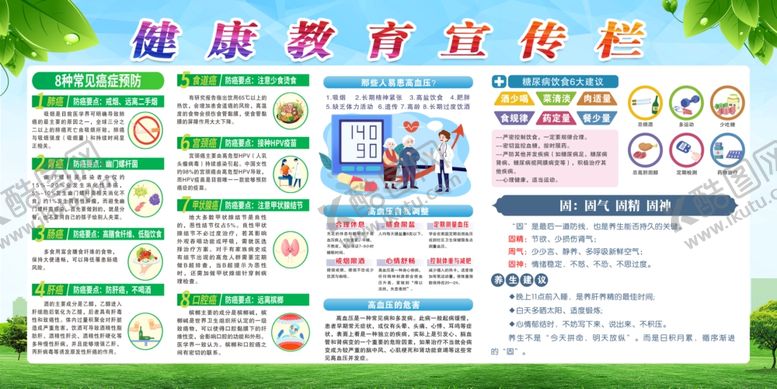 编号：77124204022353584712【酷图网】源文件下载-健康教育宣传栏海报展示
