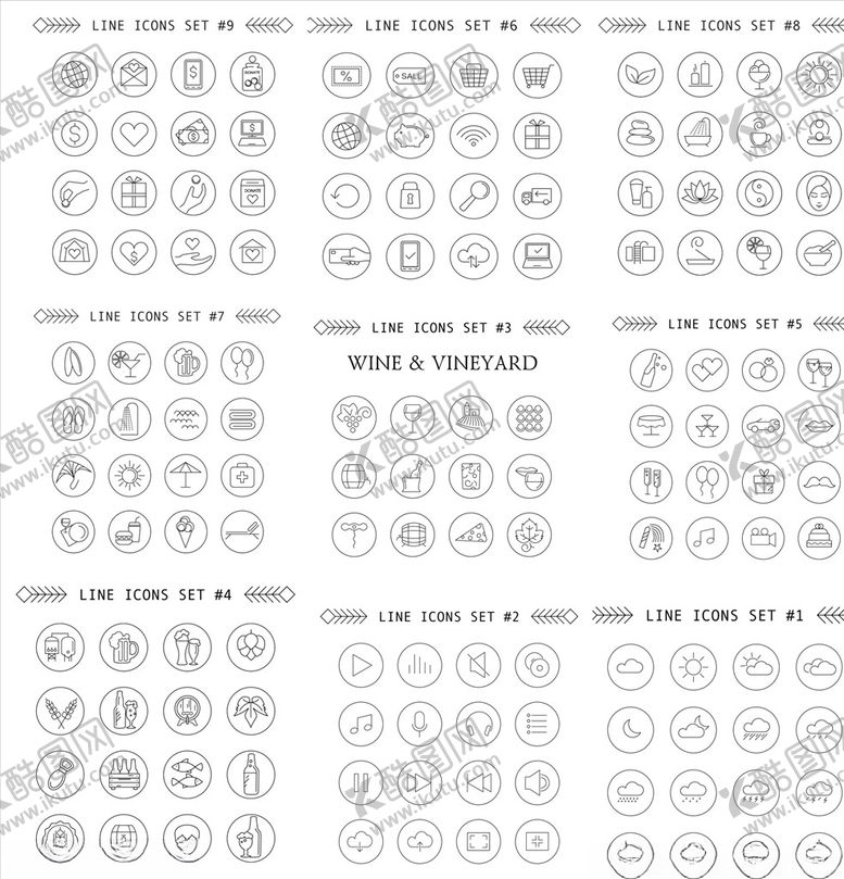 编号：90494309101954385477【酷图网】源文件下载-图标设计