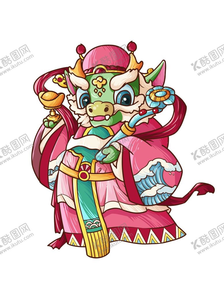 编号：24312502032211498135【酷图网】源文件下载-卡通龙元素