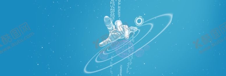 编号：67894309210739009750【酷图网】源文件下载-蓝色背景立体手指背景