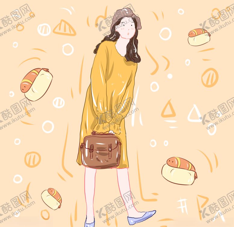 编号：39146607121739322276【酷图网】源文件下载-插画人物