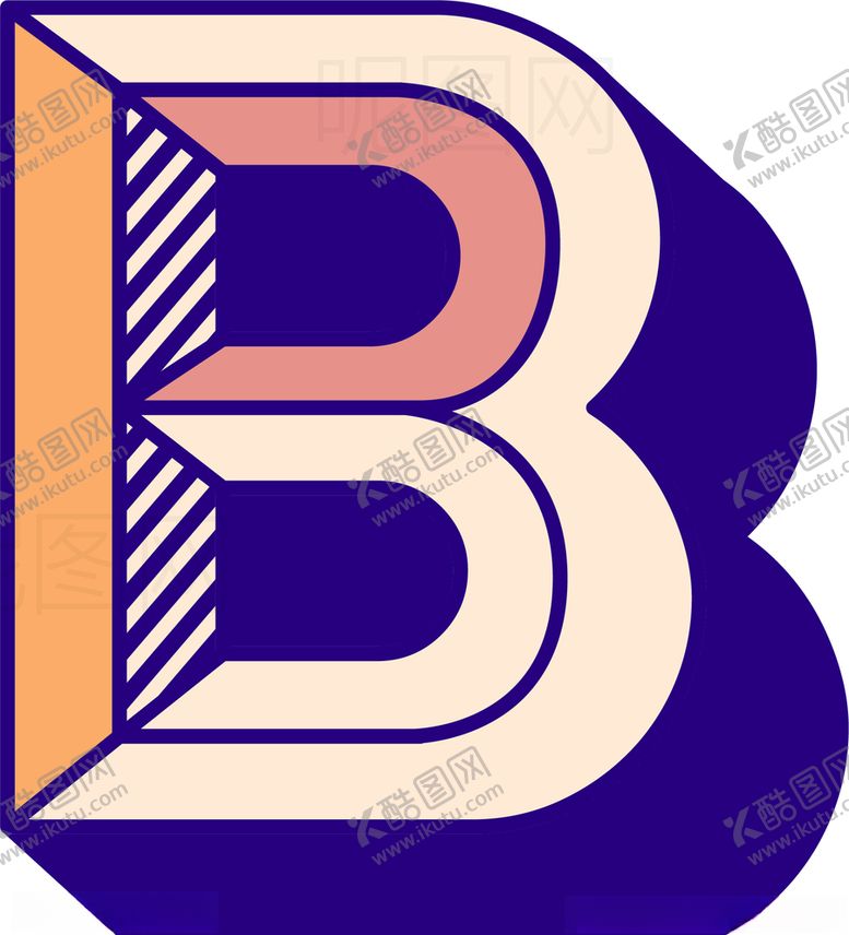 编号：68423807070443008654【酷图网】源文件下载-字母B