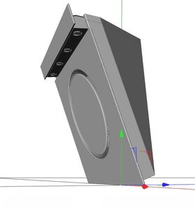 C4D模型吸油烟机灶台橱柜