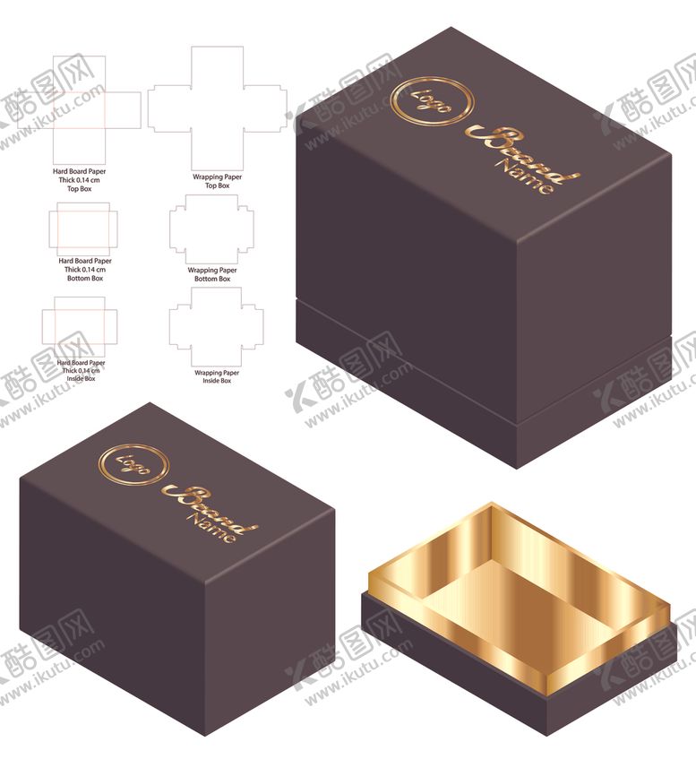 编号：51240309160555494255【酷图网】源文件下载-包装盒子