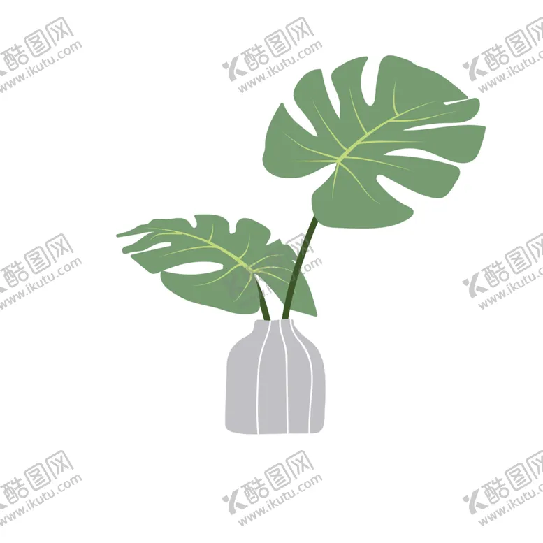 编号：10698106271801285150【酷图网】源文件下载-植物图标图形装饰海报素材