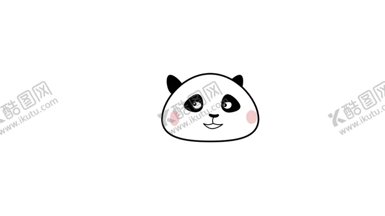 编号：21766801150143097470【酷图网】源文件下载-熊猫线稿