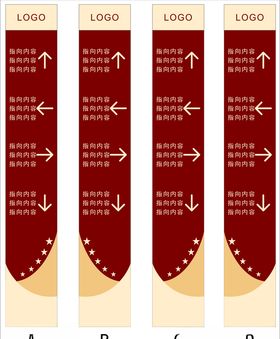 导向指示牌