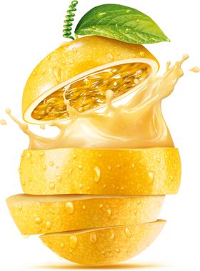 橙子创意海报