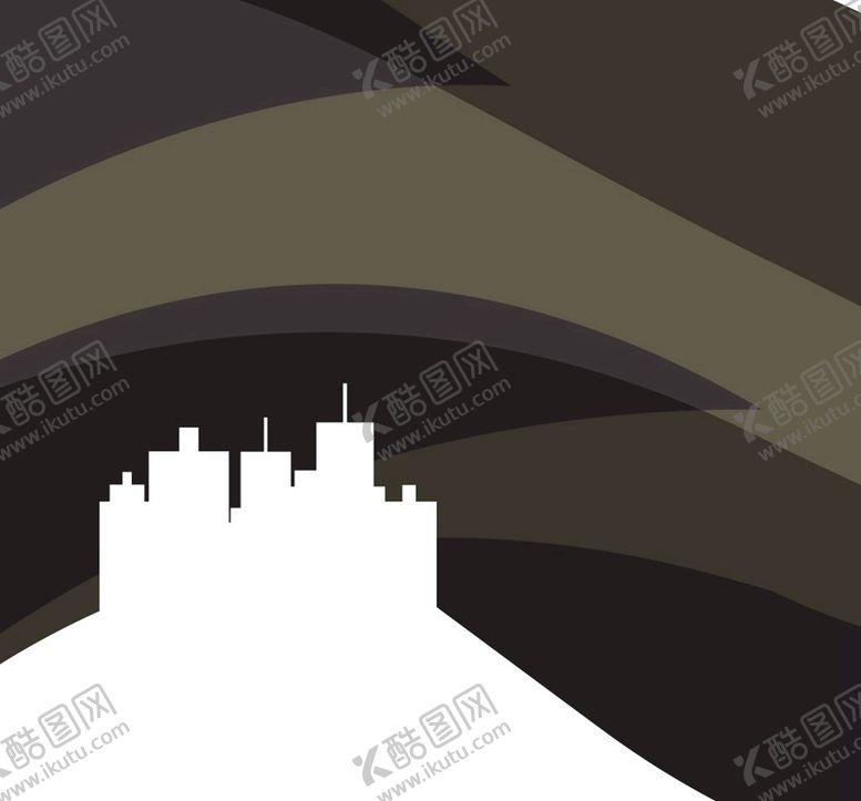 编号：73542809302204038762【酷图网】源文件下载-黑色抽象背景城市景观
