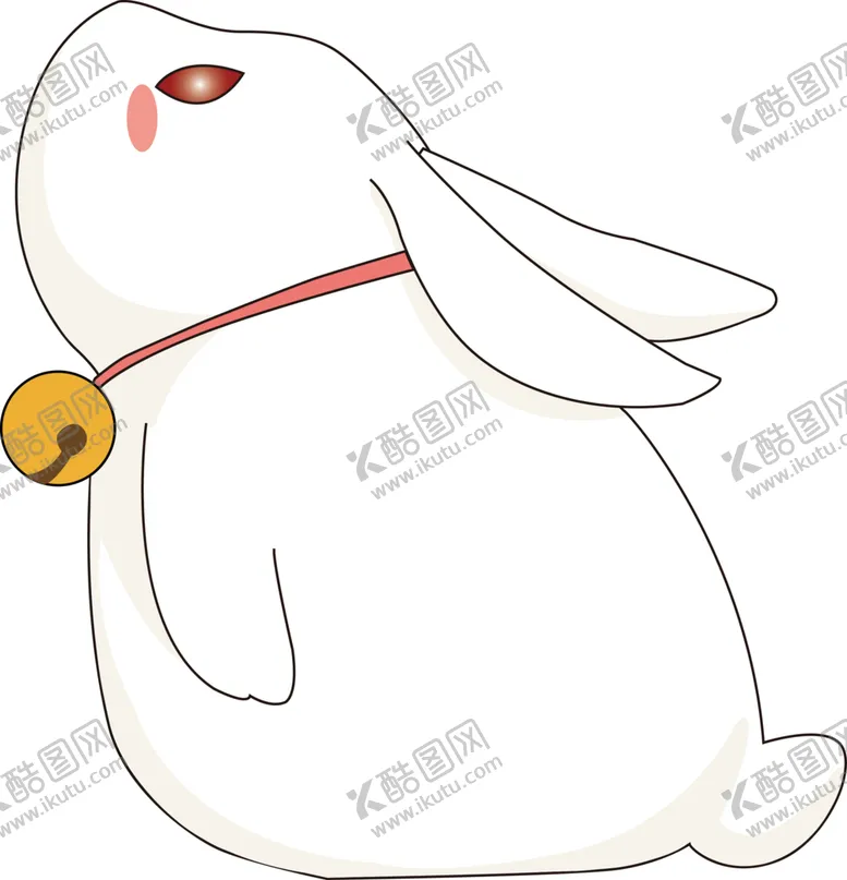 编号：87874801171402131144【酷图网】源文件下载-中秋插画   可爱卡通兔子  