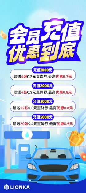 加油站充值会员