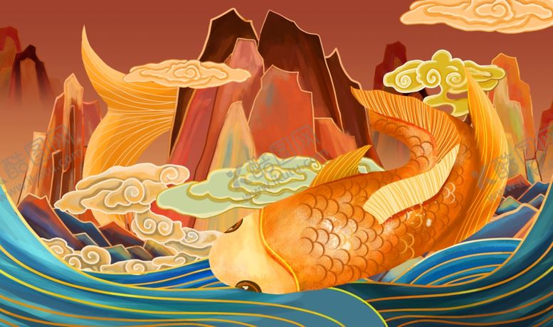 编号：48094909251346378221【酷图网】源文件下载-中国风插画