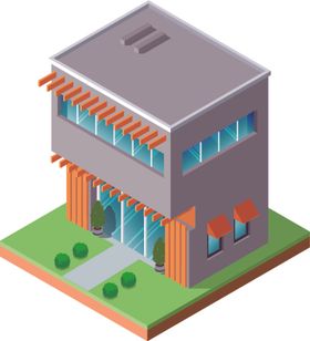 房子建筑居住场所建筑物住宅