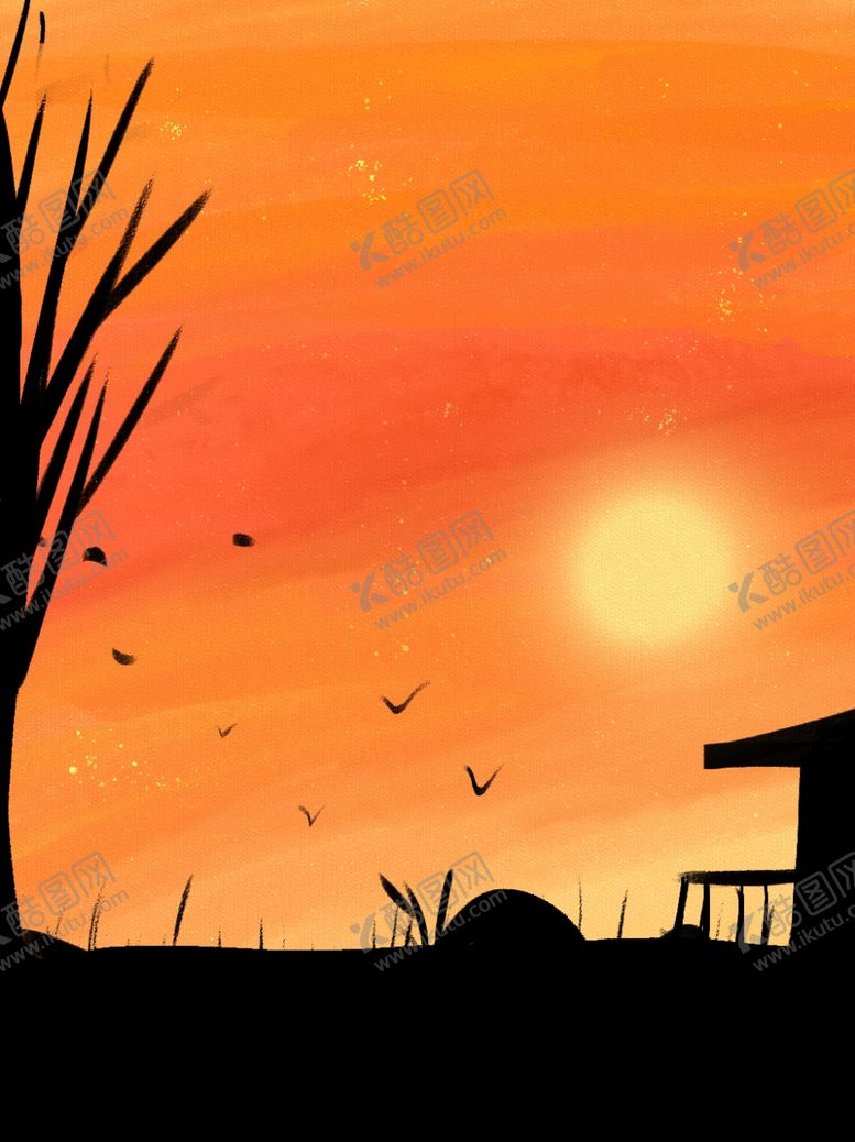 编号：30258310141007247123【酷图网】源文件下载-黄昏背景