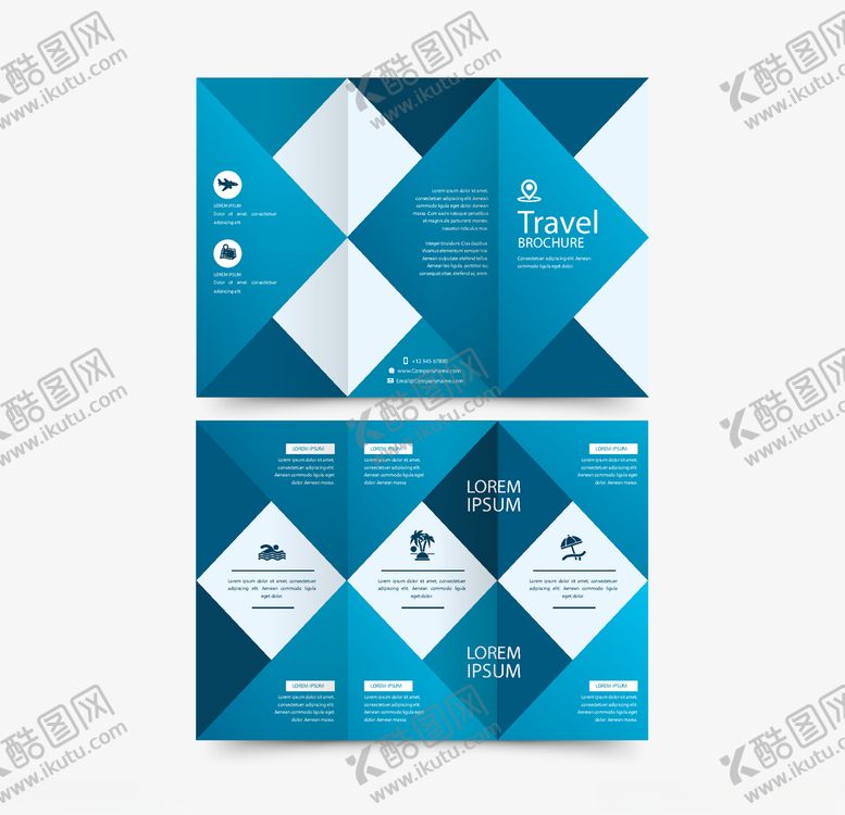 编号：24286009222103427219【酷图网】源文件下载-三折页模板