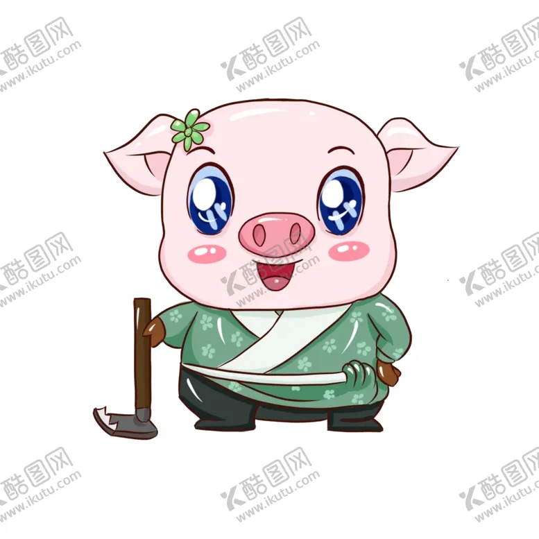 编号：94918206261936081947【酷图网】源文件下载-卡通猪可爱小猪