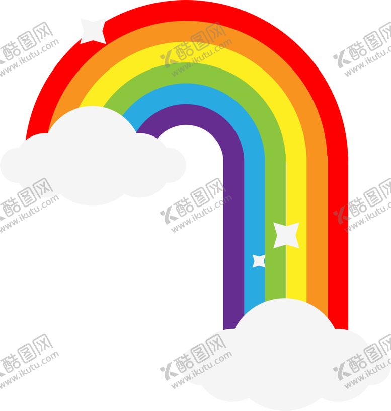 编号：61175601310352099807【酷图网】源文件下载-彩虹图案