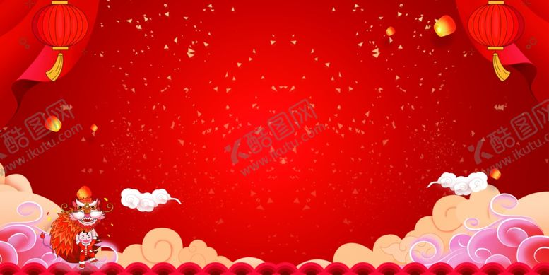 编号：43447309290949419206【酷图网】源文件下载-新年背景