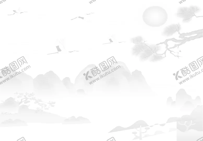 编号：41568410181435222235【酷图网】源文件下载-一行白鹭飞山间