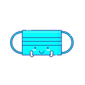 生活用品一次性口罩PNG