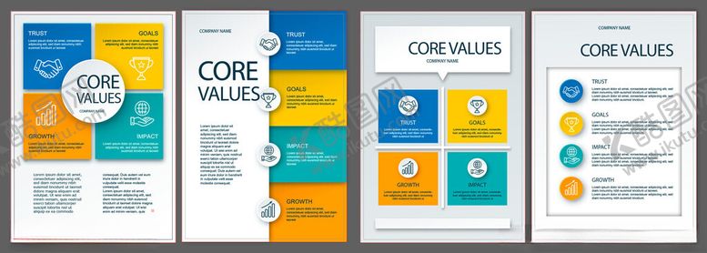 编号：91980211142132404920【酷图网】源文件下载-多彩信息图表模板展示