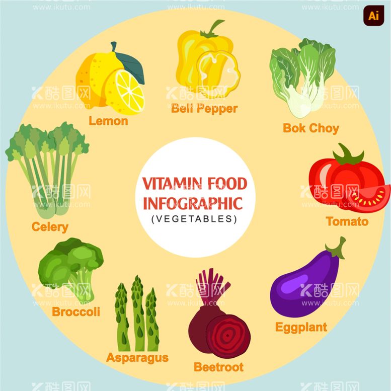 编号：20817909231806591076【酷图网】源文件下载-蔬菜插画