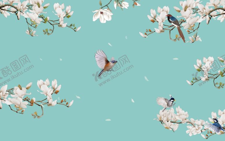 编号：90403309100033183820【酷图网】源文件下载-国风复古墙贴墙画壁画背景素材