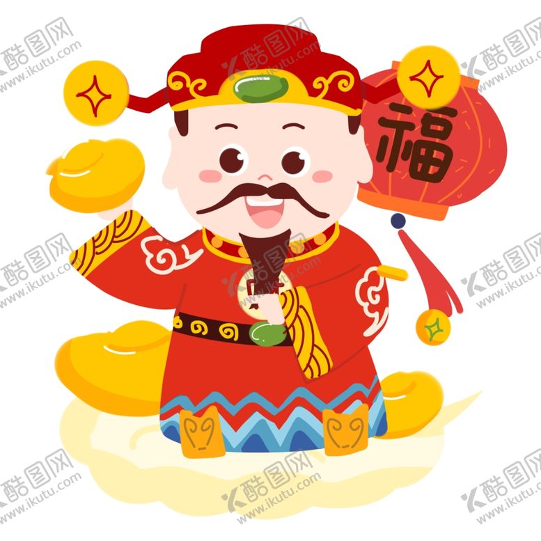 编号：23003910280045294480【酷图网】源文件下载-财神