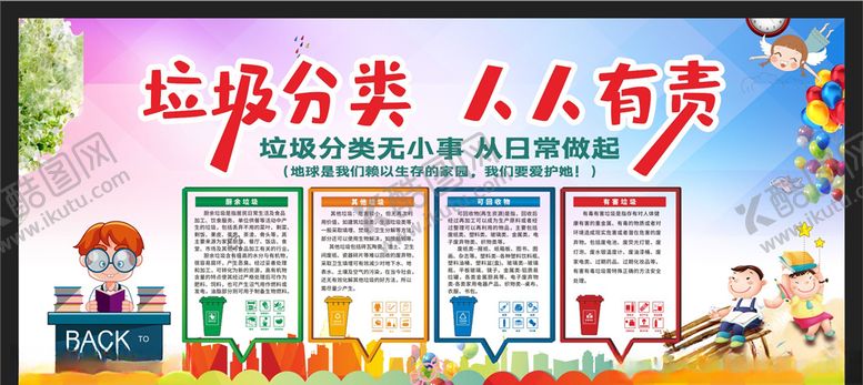 编号：13262109251457195368【酷图网】源文件下载-垃圾分类