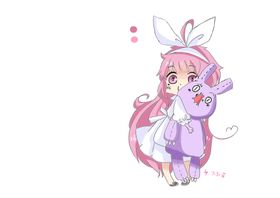 手绘女孩