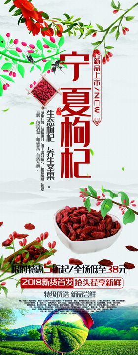 枸杞展架