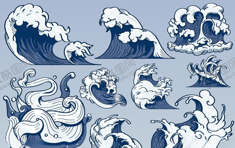 编号：54968009290048345999【酷图网】源文件下载-浪花