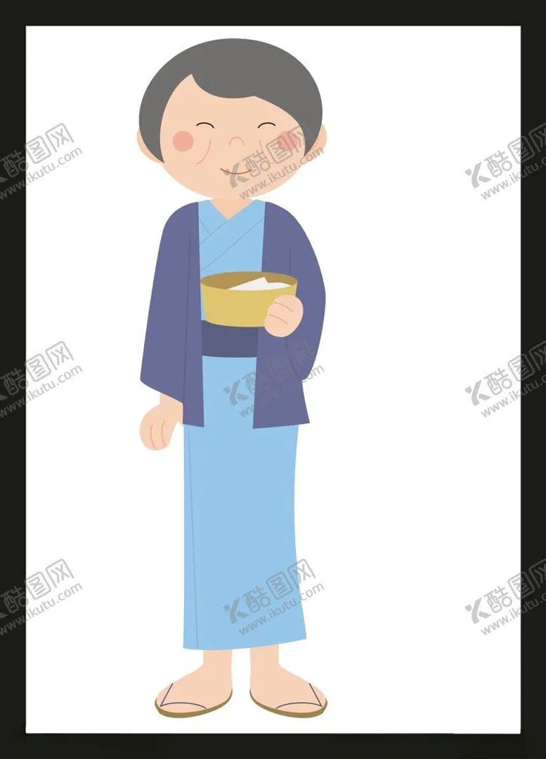 编号：76106202010930559569【酷图网】源文件下载-手绘卡通老人