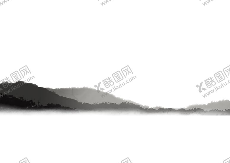 编号：76083709270543276777【酷图网】源文件下载-水墨山水素材