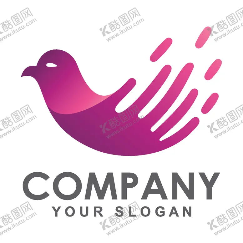 编号：69467407010804032098【酷图网】源文件下载-禽类LOGO标志