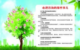 心理咨询展板