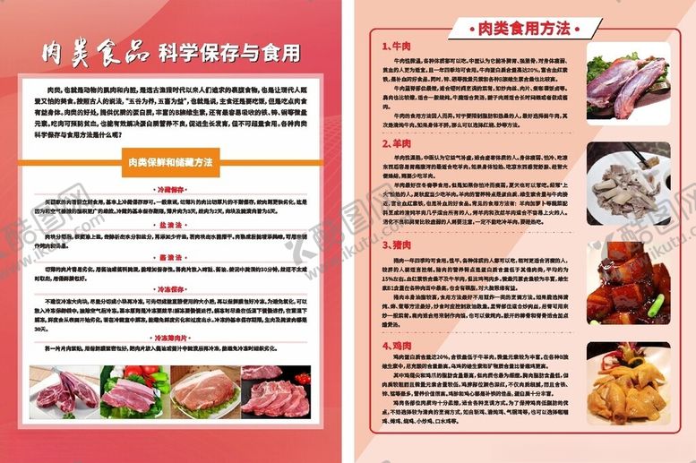 编号：50939204161503104813【酷图网】源文件下载-肉类食品科学保存与食用
