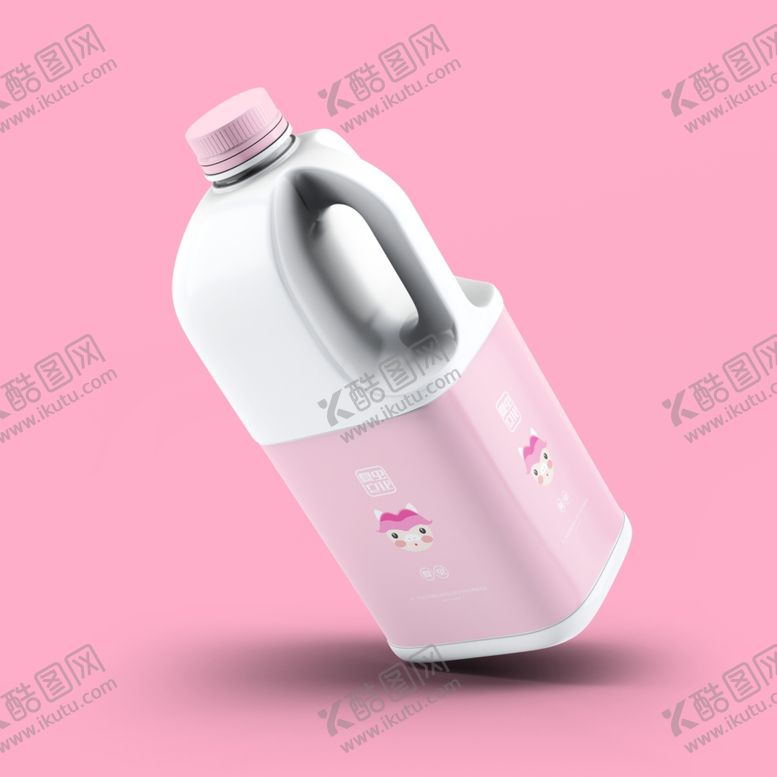 编号：42504910290110014215【酷图网】源文件下载-酸奶盒样机