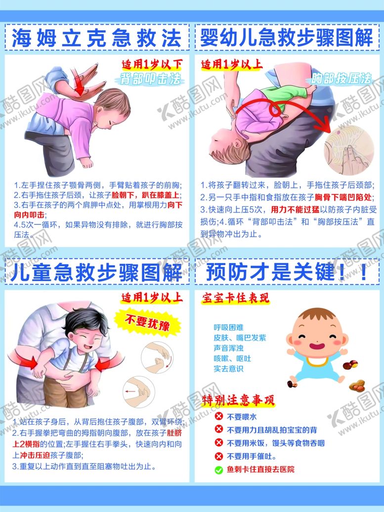 编号：21214505250004211538【酷图网】源文件下载-海姆立克法宣传挂画