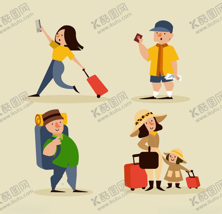 编号：72153406241639334879【酷图网】源文件下载-旅客游客
