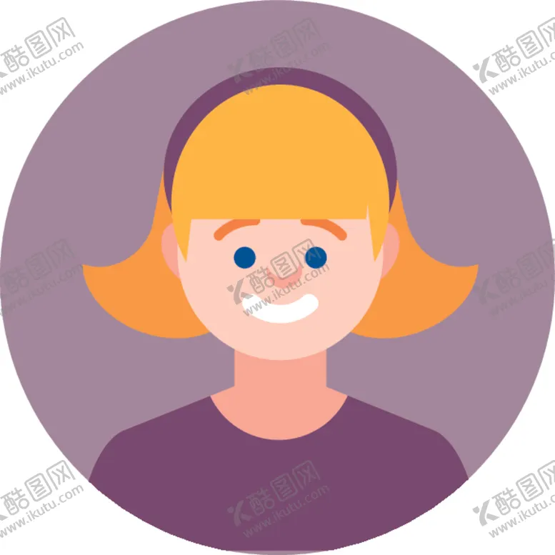 编号：68243301311233315847【酷图网】源文件下载-头像人物平面矢量图标