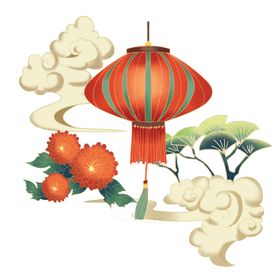 国潮仙鹤