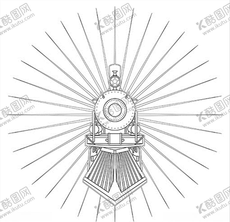 编号：72898207131445363869【酷图网】源文件下载-火车汽车机械工业车头蒸汽
