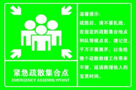 紧急疏散集合点