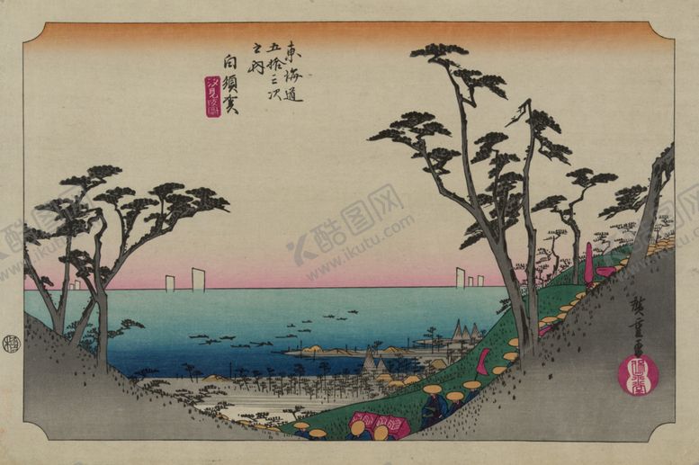 编号：34183010260341219612【酷图网】源文件下载-日本街景风景浮世绘