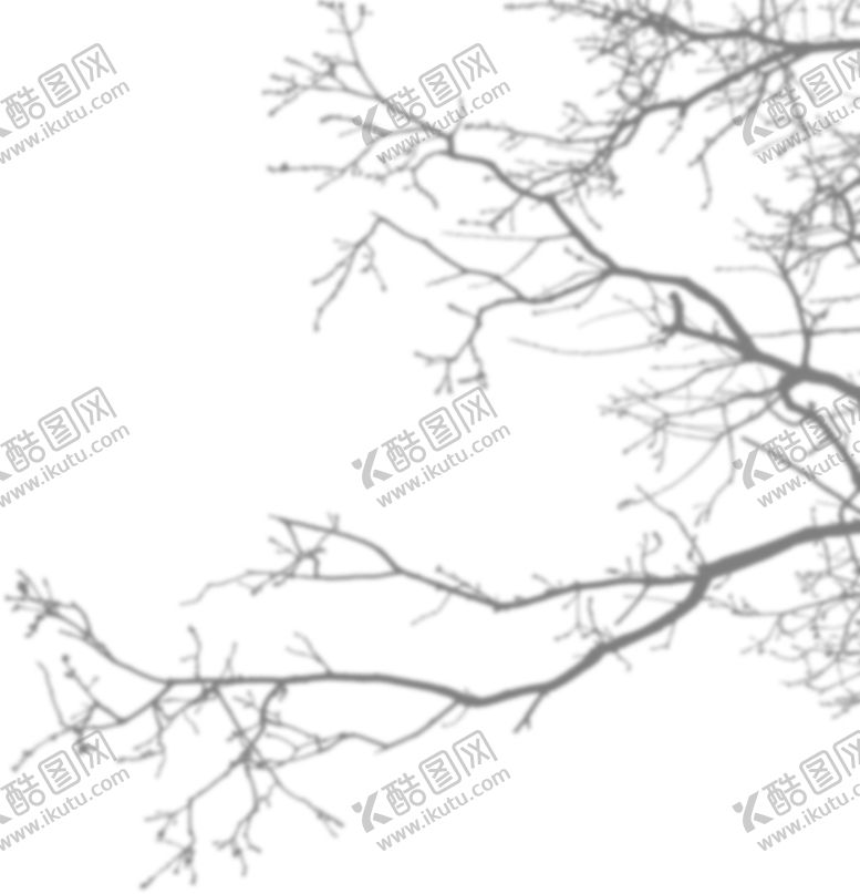 编号：44439506171222453644【酷图网】源文件下载-树枝剪影