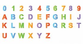 字母数字图标