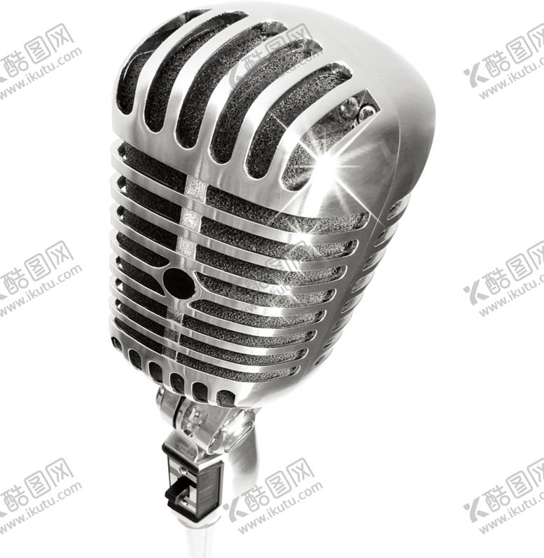 编号：50667511010233444054【酷图网】源文件下载-麦克风金话筒唱歌卡通png素材