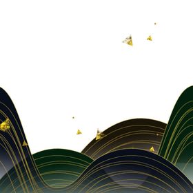 黑色金箔元素