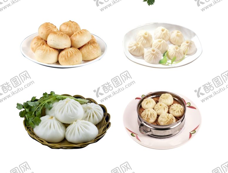 编号：86174909300857433760【酷图网】源文件下载-精抠分层包子图片